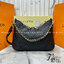 ORI หนังแท้ | LV Boulogne PM bag Monogram Empreinte leather กระเป๋าสะพายสุดไอคอนิกใช้งานได้หลายสไตล์ ประจำฤดูกาลในหนัง Monogram Empreinte มอบทางเลือกในการพกพาที่หลากหลายเช่นเดียวกับรุ่นแคนวาสดั้งเดิม