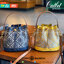 ของแท้ 💯% 】Tory Burch Monogram Jacquard Bucket Bag กระเป๋าถือหรือสะพายไหล่ วัสดุผ้า Canvas โลโก้ Jacquard ทรงถัง ตั้งอยู่ทรง