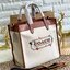 COACH Garden Embroidery women's square tote bag LIMITED EDITION COACH X HBC COLLECTION