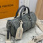 LV Bandouliere 25 Monogram Denim Bag กระเป๋าสะพายทรงหมอนเดนิมซีดสไตล์วินเทจ ปั้มนูนโลโก้ลายโมโนแกรม ใหม่ล่าสุด มาแรงม้าก! รุ่นลิมิเต็ดที่สาวๆควรได้มีสะสม
