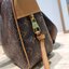 LV INVENTEUR MONOGRAM BAG รุ่นหายากสุดคลาสสิค กับกระเป๋าสะพายข้างดีไซน์วินเทจ ย้อนยุค มีดีเทลความหรูด้วยแผ่นเพลทสีทอง สายสะพายในตัวใช้งานได้คล่องตัว