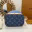 TOP ORI หนังแท้ | LV Nano Noé bag Denim Blue กระเป๋าสะพาย ปรับดีไซน์ใหม่ประจำฤดูกาลด้วยเฉดสีน้ำเงิน Denim ร่วมสมัย ไอเท็มสุดเพอร์เฟ็กต์คอนทราสต์กับขอบหนังงดงามลงตัว