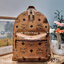 พร้อมส่ง 2 สี 💖💖 M.C.M Stark Backpack in Maxi Visetos with natural nappa leather trim / M.C.M Backpack กระเป๋าเป้ใบใหญ่ที่ควรต้องมี! Best seller Unisex