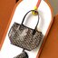 GOYARD Anjou Mini Bag Little Heart Shape กระเป๋าทรงโท้ทมินิ หนังแท้สวยเป๊ะ เกรดท็อปออริ สลับแท้ 1:1 เกรดดีสุด ใช้ต่างประเทศได้ ผ่านทุก ตม.