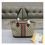 GUCCI Ophidia Small Tote Bag กระเป๋าทรงโท้ทขนาดกำลังสวย ใช้งานง่าย โดดเด่นด้วยลายคาดสีเขียวแดงเป็นเอกลักษณ์แบรนด์ สวยเรียบหรู คลาสสิคไม่มีเบื่อ ภายในโล่งกว้าง ใช้สะพายเป็น everyday bag เหมาะมากๆ
