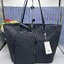 ORI หนังแท้ | Tory Burch T Monogram zip tote bag กระเป๋าทรงโท้ทใบใหญ่ทรงกว้างพร้อมใบเล็กเข้าเซ็ท งานผ้าแจ็คการ์ดตัดขอบหนัง เดอะเบสท์ เซลเลอร์!!