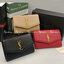 VIP 】หนังแท้ YSL WOC Saint Laurent Envelope Monogram Leather Crossbody Bag หนังคาเวียร์ อะไหล่ทองสุดหรู มาพร้อมใบเล็กใส่บัตรได้ พร้อมส่งที่ไทย