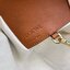 พรีเมี่ยมกิ๊ฟแท้ 100% 】งานหนังแท้ Loewe Hammock Leather Hobo Bag TAN