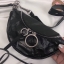 CHARLES & KEITH WRINKLED EFFECT RING ZIP TASSEL CROSSBODY BAG กระเป๋าสะพาย/คาดเอว/คาดอกรุ่นใหม่ล่าสุด เปิด-ปิดด้วยซิป ภายในโล่งกว้างมีช่องเล็กใส่บัตร จุของได้เยอะดีไซต์เก๋ไม่ซ้ำใคร สามารถสะพายได้หลายแบบไม่จำเจ ราคาสุดคุ้มห้ามพลาดค่ะ