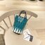 BAOBAO ISSEY MIYAKE BUCKET BAG / BAOBAO BASKET / ZIG-ZAG PATTERN TRIANGLE BASKET HANDBAG ภาพสินค้าถ่ายจากงานขายจริง ใช้งานต่างประเทศได้ค่ะ