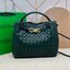 BOTTEGA Small Andiamo Top handle bag 28cm / BOTTEGA Tote Bag กระเป๋าสะพายดีไซส์สาน วัสดุเดนิมคอตตอนรุ่นใหม่ สวยงามเป็นเอกลักษณ์ เกรดออริ 1:1 ใช้งานต่างประเทศได้