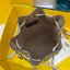 FENDI Mon Tresor Brown leather mini bag / FENDI Bucket Bag กระเป๋าสะพายทรงบัคเก็ต ไซส์มินิ รุ่นยอดนิยม
