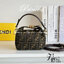 FENDI MINI BAGUETTE BROWN FABRIC BAG วัสดุ CANVAS พิมพ์ลายแบรนด์ *ทรงมินิน่ารัก เปิดปิดด้วยตัวล็อคปั้มลายแบรนด์ พร้อมซิปยาว ภายในมีช่องซิปแยกอีกช่อง สามารถใส่ iphone เงิน ของจุกจิกได้ มาพร้อมสายสะพาย2แบบ ถอดปรับได้ อะไหล่ปั้มแบรนด์สีทอง Rare items เด็ดๆแบ