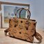 M.C.M Munchen Tote in Maxi Visetos with nappa leather trim กระเป๋าโท้ทไซส์เล็ก ขนาดกำลังสวย พกพาง่าย ดีไซน์ใหม่ล่าสุด โดดเด่นด้วยโลโก้ที่มีขนาดใหญ่ขึ้น 💖เกรดออริ 1:1 สลับแท้