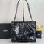 YSL NIKI SHOPPING IN VINTAGE LEATHER 32cm / YSL TOTE BAG กระเป๋าสะพาย เกรดหนังเงาสวยเต็มใบ เกรดออริ 1:1 ใช้งานต่างประเทศได้
