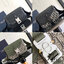 DIOR Small Saddle Messenger Bag with Flap / Khaki / Black / Oblique Jacquard with Grained Leather กระเป๋าสะพายทรงแมสเซ็นเจอร์ รุ่นยอดนิยมของท่านชาย เกรดท็อปออริ สลับแท้ 1:1