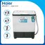 เครื่องซักผ้าสองถัง Haier 7.5 kg. รุ่น HWM-TE75 ถูกกว่าห้าง ลดราคาถูกสุดๆ โทรเล้ยย 02-4245594, 085-3801177, 081-6215561