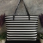 KATE SPADE HYDE LANE STRIPED RILEY LEATHER TOTE BAG กระเป๋าสะพายทรง Tote Bag หนังสวยอยู่ทรง โดดเด่นที่สีทูโทนลายทางห้อยโลโก้ TAGcที่หูกระเป๋า ด้านหน้าประดับโลโก้ มี1ช่องใส่ของ ภายในมีช่องซิป และช่องใส่มือถือ กว้างและจุ ใส่ ipad notebook เอกสาร A4 กระเป๋าส