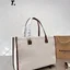BURBERRY Leather-trimmed embroidered canvas tote / BURBERRY FRAGRANCES LARGE TOTE BAG / BURBERRY Freya Tote Bag วัสดุ Canvas & Leather ดีไซน์สวยอยู่ทรงสไตล์ Casual ด้านหน้ามีช่องใส่ของ ภายในโล่งกว้างและจุสุดๆสามารถใส่เอกสารA4 หนังสือ ของใช้ได้เยอะ หูหิ้วห