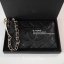 รุ่นใหม่ล่าสุด ที่สาวๆหลายคนรอคอย! *ใบเล็กน่ารัก *หนังคาเวียร์แน่น กับ CHANE VIP GIFT PURSE BAG กระเป๋าคล้องมือ ทรงสวย ขนาดกะทัดรัด จากงาน VIP GIFT รุานหายาก วัสดุหนังคาเวียร์สุดหรูเปิดปิดด้วยซิปอะไหล่ทอง ประดับโลโก้ ด้านในใส่กระเป๋าสตางค์สั้ร มือถือ ipho