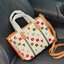 ของแท้ 💯% Tory burch perry coupe small triple-compartment tote bag เปลี่ยนบรรยากาศมาพักผ่อนแบบ Staycation สร้างสีสันให้วันพักร้อนสไตล์สาว Tory Burch กระเป๋าหลากสีสัน