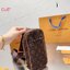 LV monogram pochette Gange Crossbody Bag / LV BELT BAG พร้อมส่ง กระเป๋าคาดอกลายโมโนแกรม ขนาดกะทัดรัด ใช้ได้ทั้งชายหญิง