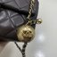 ORI หนังแท้ | Chanel Classic Flap Bag กระเป๋าสะพายรุ่นคลาสสิก สายประดับบอลโลโก้สวยหรูอะไหล่สีทองสวยงาม
