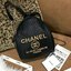 Chanel Backpack VIP Gift With Purchase (GWP) กระเป๋าสะพายเป้ Limited Edition พรีเมี่ยมกิ้ฟจาก Chanel Perfume Counter ขนาดใหญ่กำลังดี น้ำหนักเบา วัสดุหนังลายตารางด้านหน้าปักโลโก้แบรนด์หรู เปิดปิดด้วยซิปสะดวกใช้ หัวซิปแบรนด์อะไหล่ทอง หูจับถนัดมือพร้อมสายสะพ