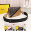 FENDI Ff-Print Coated-Canvas And Leather Cross-Body Bag เกรดออริจินอล FENDI Messenger Bag กระเป๋าสะพายข้าง ให้หนุ่มๆได้ตัวตึงกันไปเลยจ้า กับกระเป๋าสะพายทรงแมสเซ็นเจอร์ รุ่นหายาก ดีไซน์เรียบหรู สะดวกใช้ที่สุด ภายในโล่งกว้าง สายสะพายถอดได้ ปรับใช้ตามสะดวก ใ