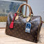 LV speedy soft 30 crafty bag กระเป๋าทรงหมอน รุ่นท็อปฮิต กับดีไซน์ใหม่ต้อนรับฤดูกาลท่องเที่ยว โดดเด่นด้วยการตกแต่งลายพิมพ์ซิกเนเจอร์ และป้ายแท็กหนังสุดเก๋