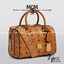 M.C.M ESSENTIAL BOSTON BAG IN VISETOS Small 23 Handbag มาพร้อมสายสปอร์ต กระเป๋าถือ/สะพายข้าง ทรงหมอน สวยโดดเด่น ทรงสวยยอดนิยม มาพร้อมพวงหนังห้อย และสายรัดเก็บหูจับ วัสดุหนังแคนวาสคุณภาพดี เปิด-ปิดด้วยซิป ภายในโล่งกว้าง ใส่ของได้เยอะ กระเป๋าสตางค์ โทรศัพท์