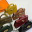 VIP หนังแท้ 】HERMES KELLY 20 MINI SELLIER GOLD EPSOM GOLD HARDWARE