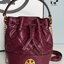 TORY BURCH WILLA MINI BUCKET BAG สุดปัง กระเป๋าสะพายทรงบัคเก็ต สวยผู้ดี โดดเด่นด้วยโลโก้สีทองดูหรู อัพลุคผู้ดี๊ผู้ดี วัสดุหนังแท้ ดีไซน์บุนวม เส้นคมดีเทลหรู เปิด-ปิดหนังรูดปากกระเป๋า มีหูหิ้วในตัว คล้องแขนเก๋ๆ ภายในเป็นช่องโล่ง มีช่องย่อย ใส่ของสำคัญจุกจิ