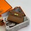 VIP หนังแท้ 】HERMES KELLY 20 MINI SELLIER GOLD EPSOM GOLD HARDWARE
