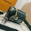 LV Soul Trunk Monogram Heritage Canvas Bag กระเป๋าสะพายทรงกล่องสีเขียวสดใส รุ่นใหม่สุดไอคอนิก มาพร้อมชาร์มห้อยรูปอุ้งเท้าน้องหมาน่ารักโดดเด่นน่ารักมากๆ สะพายข้างชิคๆ พร้อมตอบรับได้ทุกลุค ทุกสไตล์ไปเลยจ้า
