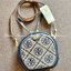 TORY BURCH T MONOGRAM JACQUARD CIRCLE BAG ((Large size)) พร้อมส่งที่ไทย สวยก่อนใครที่นี่! กระเป๋าจาก Tory burch รุ่นนี้มาในสไตล์ทรงวงกลม สุดคลาสสิค ดูคล่องตัวมากขึ้น วัสดุJacquardทอลายแบรนด์+ขอบหนังแท้ ได้ลงตัวสวยงามอยู่เหมือนเดิมค่ะ