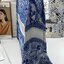 DIOR Book Tote Fluorescent Blue Toile de Jouy Reverse Embroidery เกรดออริจินอล ภาพสินค้าถ่ายจากงานขายจริงใช้งานต่างประเทศได้
