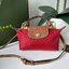 LONGCHAMP LE PLIAGE ORIGINAL Pouch with handle กระเป๋าใบเล็กขนาดกระทัดเหมาะกับใส่ของจำเป็นจุกจิก กันน้ำได้ พร้อมส่ง