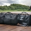 travel & fitness bag กับ Chanel VIP Gift Bag Travel Bag Gym Duffel Weekend จากงานพรีเมี่ยมกิ้ฟแบรนด์หรูอย่าง Chanel ของแท้100% ตัวกระเป๋าเป็นผ้า Oxford หนาอย่างดี *ปักโลโก้หนังสีดำ เปิดปิดด้วยซิปแบรนด์ อะไหล่คุณภาพเยี่ยม ด้านในจุของได้เยอะมากๆ ใส่เสื้อผ้า