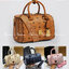 M.C.M ESSENTIAL BOSTON BAG IN VISETOS Small 23 Handbag มาพร้อมสายสปอร์ต กระเป๋าถือ/สะพายข้าง ทรงหมอน สวยโดดเด่น ทรงสวยยอดนิยม มาพร้อมพวงหนังห้อย และสายรัดเก็บหูจับ วัสดุหนังแคนวาสคุณภาพดี เปิด-ปิดด้วยซิป ภายในโล่งกว้าง ใส่ของได้เยอะ กระเป๋าสตางค์ โทรศัพท์