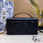 CD SIGNATURE MINI BAG Black Calfskin with Embossed / DIOR Clutch Bag พร้อมส่ง กระเป๋าสะพายทรงคลัท New for Winter 2023 คอลผู้ดี สวยหรู โดดเด่น ราคาสุดคุ้มพร้อมอุปกรณ์ครบ ไม่อยากให้พลาดน้า
