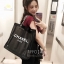 สีพิ้งค์โกลด์สุดหรู **ถึงไทยแล้วค่ะ ---- ซื้อ1ได้ถึง2 !!! ---- Chanel Shopping Ribbin bag Chain With + Cosmetic Pouch กระเป๋าสะพายใบใหญ่ทรง Shopping พร้อมกระเป๋าใส่เครื่องสำอางค์ ใบเล็ก จากงานพรีเมี่ยมกิ้ฟของแท้นำเข้าจาก Chanel Perfume Counter ใบใหญ่วัสดุ