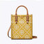 TORY BURCH T MONOGRAM EMBOSSED MINI TOTE สุดหรูกับกระเป๋าสะพายทรงโท้ท ไซส์มินิ ที่สร้างความหรูหราให้ตัวกระเป๋าด้วยดีเทลลายนูน แต่งแต้มลวดลายเอกลักษณ์ สีลูกคุณมากๆ!! วัสดุหนังแท้ ผิวสัมผัสดี ปากกระเป๋ามีแถบแม่เหล็กกันของหล่นได้ ภายในโล่ง ใส่ของจำเป็นได้ โท