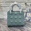Mini Lady Dior Bag Cannage Calfskin with Diamond Motif 7" คือราชนิกุลมากแม่ความเลดี้ ดิออร์ที่เกินต้าน งานชนช้อปปังสุด ถือสลับแท้ไม่โป๊ะ