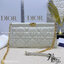 Dior Caro Colle Noire Clutch with Chain Cannage / DIOR Clutch / DIOR BAG พร้อมส่ง 4 สี กระเป๋าสะพายทรงคลัท ดีไซน์เรียบหรู ดูแพง รุ่นนี้คือ ถือแล้วผู้ดีมากค่ะ