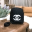 Chanel Shoulder Bag Gift With Purchase (GWP) กระเป๋าสะพายพรีเมี่ยมเเท้จาก Chanel Cosmetic Counter วัสดุ Nylon&Polyester 100% สีดำด้านหน้าประดับโลโก้แบรนด์สีขาววิ้งๆสวยหรูดูดี เปิดปิดด้วยซิป หัวซิปแบรนด์อะไหล่ทอง ซับในสกรีนโลโก้ ภายในมี1ช่องซิป กว้างและจุส