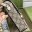 หนังแท้ GUCCI Horsebit phone bag กระเป๋าสะพาย กระเป๋าใส่โทรศัพท์สุดคลาสสิก หนังวัวแท้สีน้ำตาล/สีขาว อะไหล่ทองสวย ดีไซต์สัญลักษณ์วงแหวนตามแบบฉบับแบรนด์ สายสะพายยาวที่สามารถปรับระดับได้ ภาพสินค้าถ่ายจากงานขายจริง ใช้งานต่างประเทศได้ค่ะ