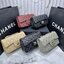 ORI หนังแท้ | CHANEL Classic 20cm shoulder bag กระเป๋าสะพายรุ่นยอดนิยม หรูหราระดับตำนาน สวยงามเหนือกาลเวลา