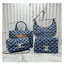CELINE small cabas thais in DENIM WITH TRIOMPHE ALL-OVER / Celine Tote Denim Bag กระเป๋าทรงโท้ทงานเดนิม เกรดออริ 1:1 ใช้งานต่างประเทศได้