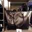 Givenchy Black Soft Leather Shoulder Handbags (Limited edition) กระเป๋าถือหรือสะพายพรีเมี่ยมของเเท้จาก "Givenchy Perfume Counter" วัสดุหนังนิ่มเรียบสีดำด้านหน้าปั้มโลโก้แบรนด์ GV ภายใน Polyester 100% สีดำสกรีนโลโก้สวยดูดี เปิดปิดด้วยกระดุมแม่เหล